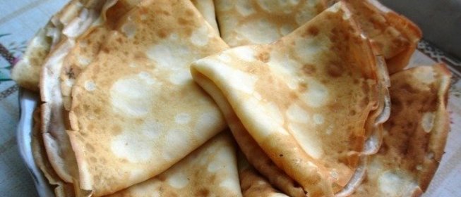 Блины без соды