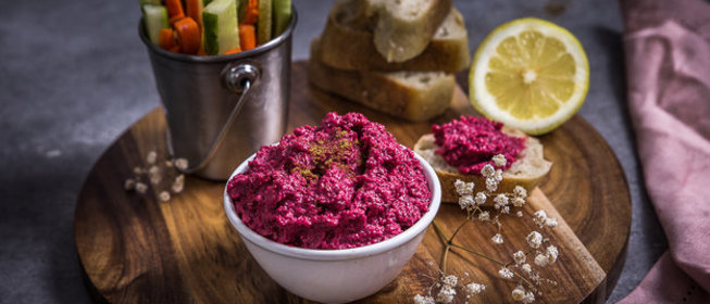 Свекольный соус-дип