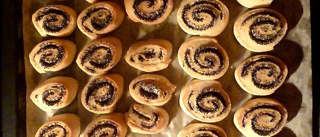 Печенье с маком