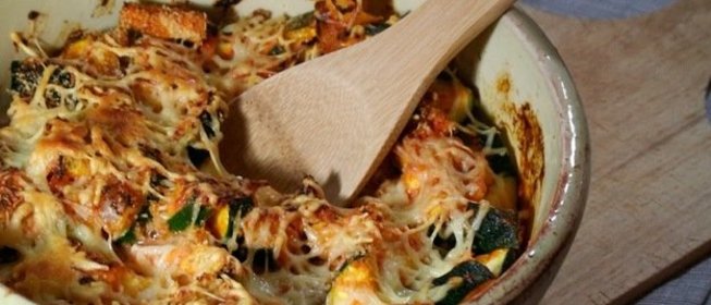 Запеканка из кабачков