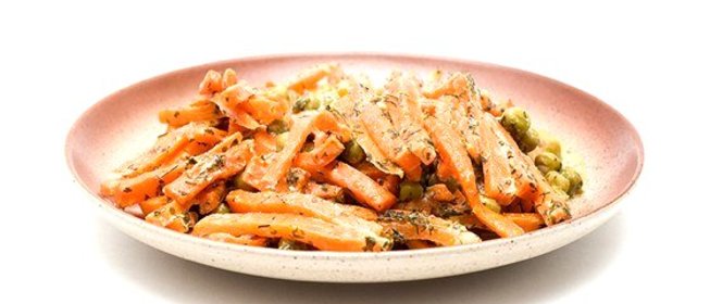 Карамелизованная жареная морковь с кумином