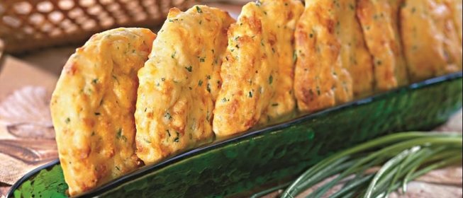 Печенье с зеленым луком