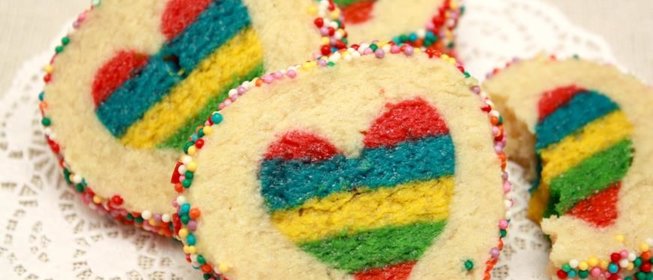 Сердце в печенье