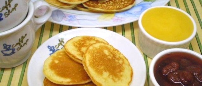 Воздушные лимонные оладьи