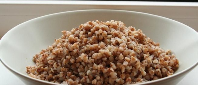 Каша гречневая рассыпчатая на воде