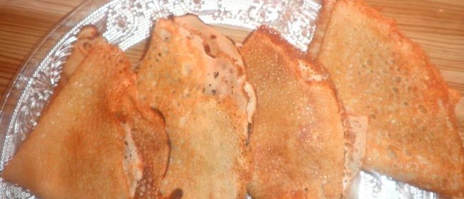 Блины без яиц