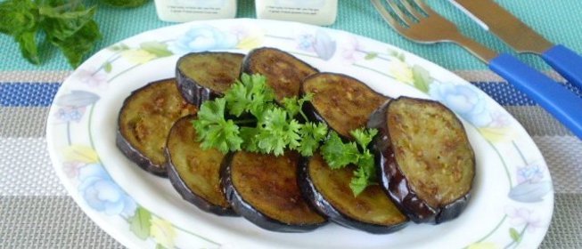 Баклажаны, жаренные на сковороде