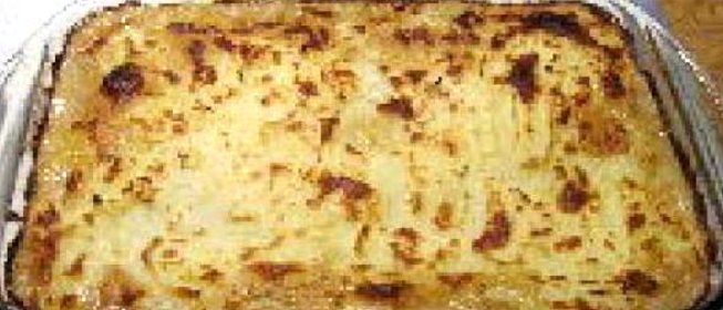 Картофельная запеканка с мясом