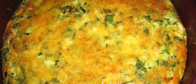 Кабачковая запеканка