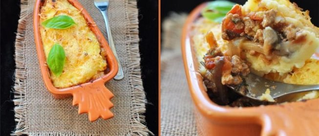 Картофельная запеканка с овощами-микс и мясным фаршем