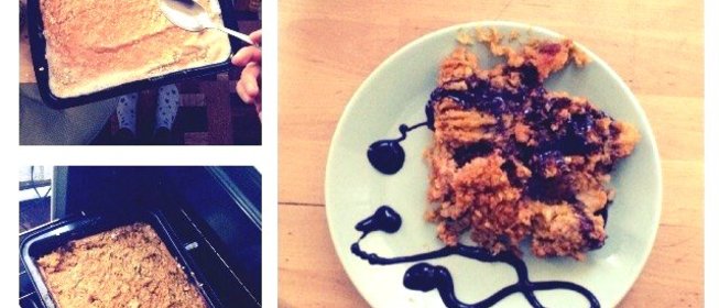 Морковная запеканка из манной каши и творога