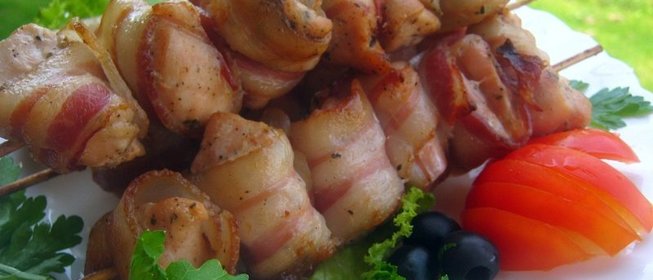 Сувлаки-шашлычки по-гречески