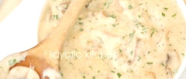 Грибное рагу с сыром