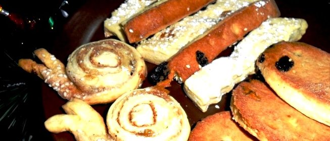 Быстрое ванильное печенье в сахарной пудре