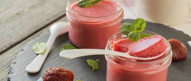 Клубничный мусс