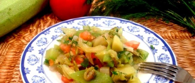 Лёгкое летнее рагу