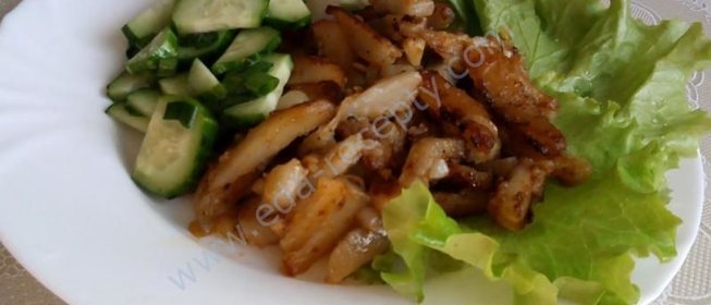 Жареный картофель с луком