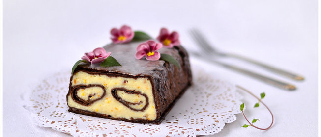 Десерт «Манная шоколадка»