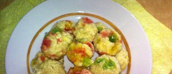 Печенье с карамелью