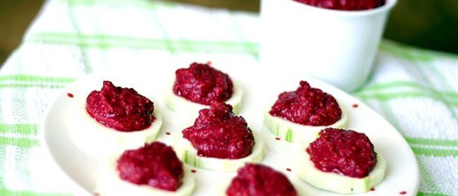 Свекольный хумус