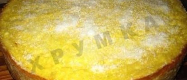 Запеканка кукурузно-творожная