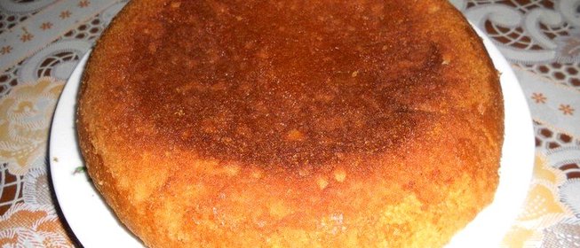 Запеканка творожная с ароматом лимона