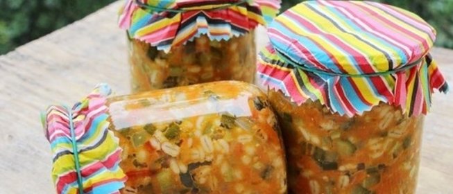 Заправка для рассольника с перловкой на зиму