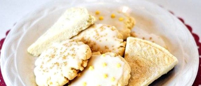 Масляное печенье с глазурью