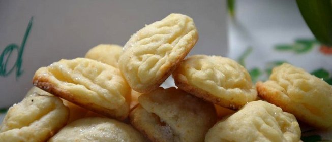 Творожное печенье Ракушки