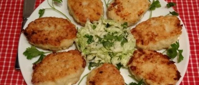 Рыбные котлеты из хека