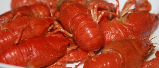 Раки по-ростовски в казане на мангале