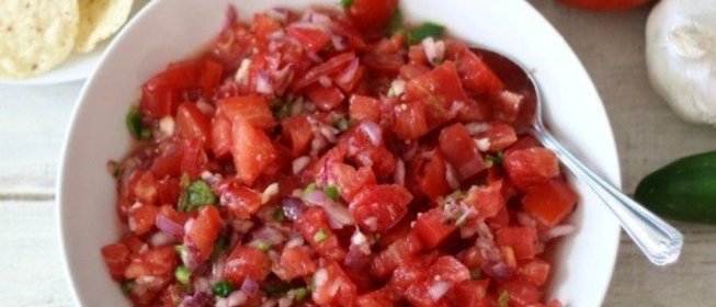 Мексиканский гарнир Pico de Gallo