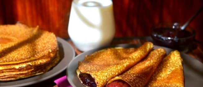 Кукурузные блины