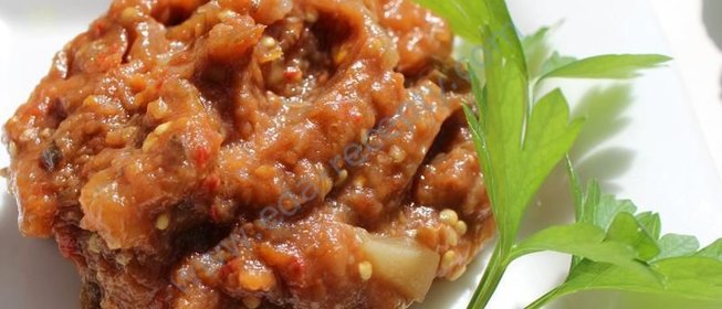 Вкусная баклажанная икра на зиму