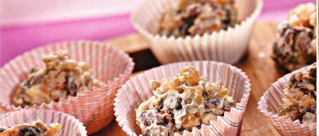 Печенье из белого шоколада