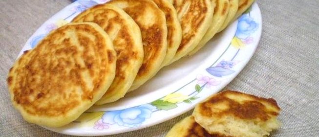 Оладьи с двумя видами сыра