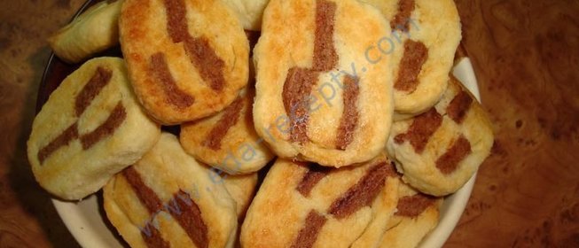 Печенье шахматное