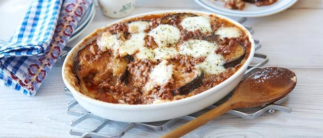 Запеканка из баклажанов Меланзана