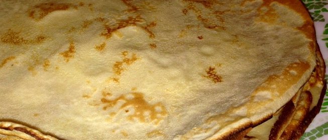 Французские блинчики (крепы)