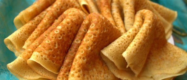 Блины с цельнозерновой мукой