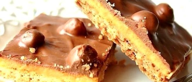 Печенье с фундуком и шоколадной глазурью