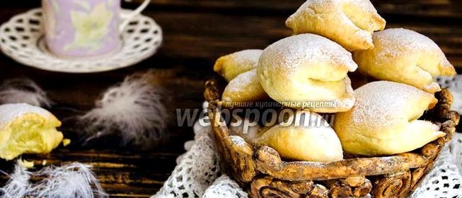 Печенье «Подушечки» с яблочной начинкой