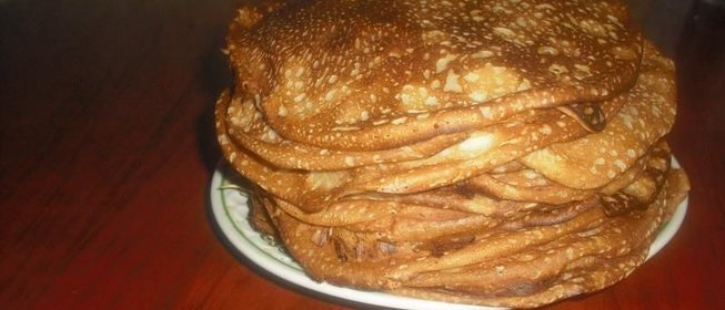 Русские традиционные бабушкины блины