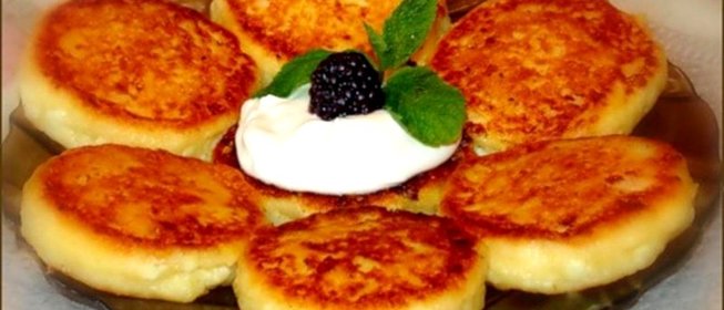 Воздушные сырники