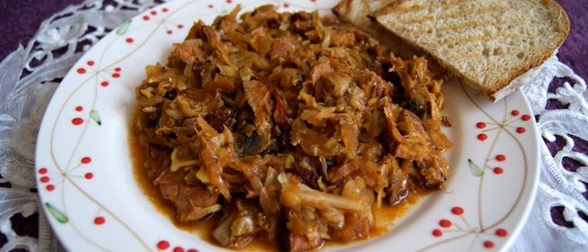 Бигус с мясом