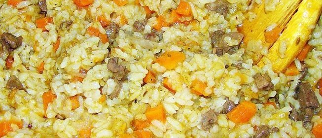 Плов из говядины