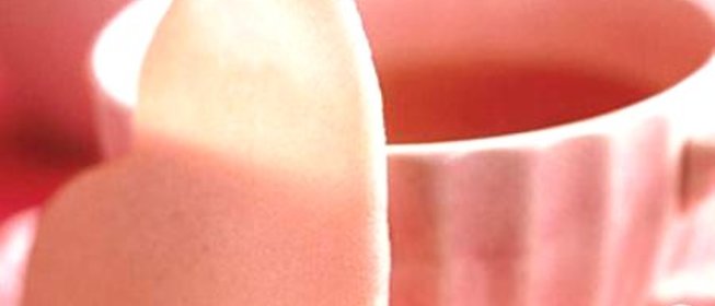 Печенье Розовые сердечки