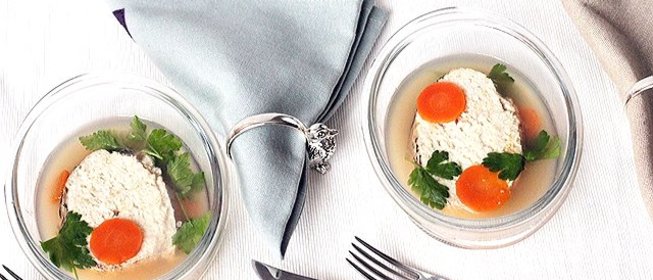 Заливное из щуки