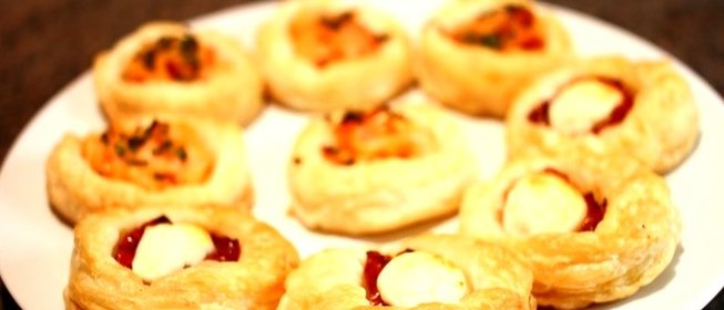 Слоеные тарталетки