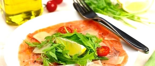 Карпаччо из лосося